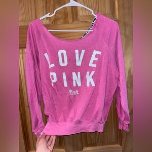 Women’s pink Victoria secret sweater size small